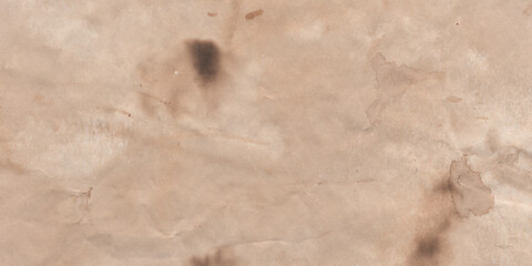 Wide banner. Texture of old papyrus. Old paper. Burnt yellow old paper. Historical background. Vintage pattern