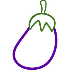 Eggplant Doodle Color