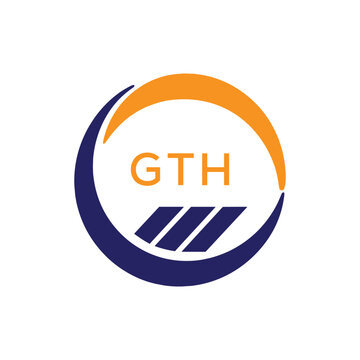 GTH Modern Company logo. GTH  Abstract Circle Company logo design for entrepreneur and business. GTH Branding best icon Business Branding.
