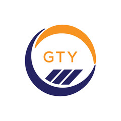 GTY Modern Company logo. GTY  Abstract Circle Company logo design for entrepreneur and business. GTY Branding best icon Business Branding.
