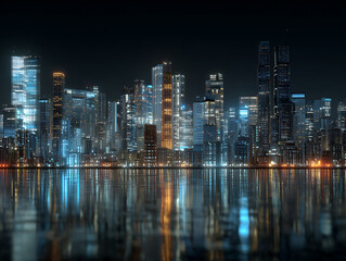 Fototapeta premium Urban Nightscape