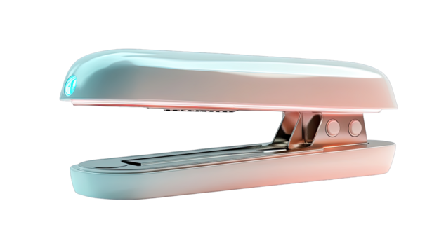 Modern stapler, glossy finish