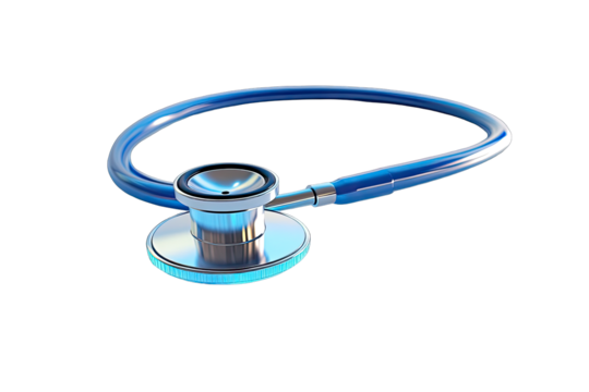 3D rendering of a medical stethoscope