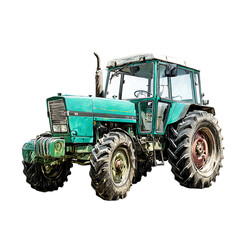 Obraz premium Tractor