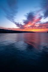 Folkestone wsch&oacute;d słonca