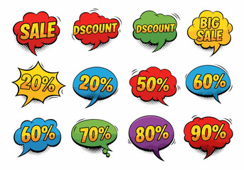 Sale Speech Bubble