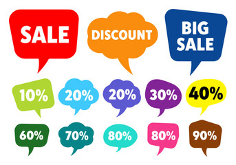 Sale Speech Bubble