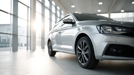 White background car image with room for promotional text