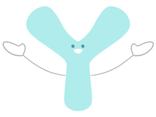 両手を広げたビフィズス菌