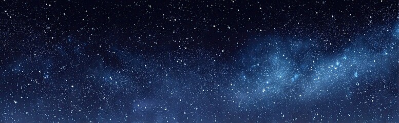 Obraz premium Deep space night sky, full of stars and nebulae