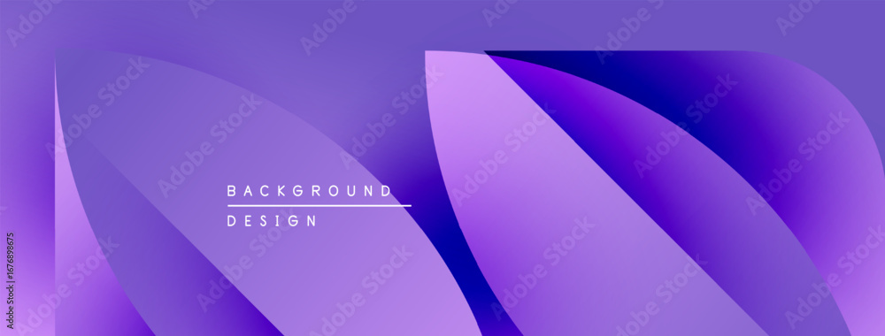 Aufkleber abstract purple gradients create flowing shapes. minimalist design features text background design. 