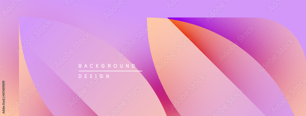 Aufkleber abstract gradient background. soft pinks, purples blend seamlessly. modern design element for digita