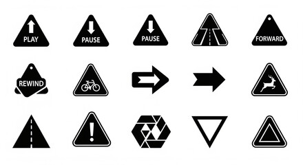 set of icons for web design
