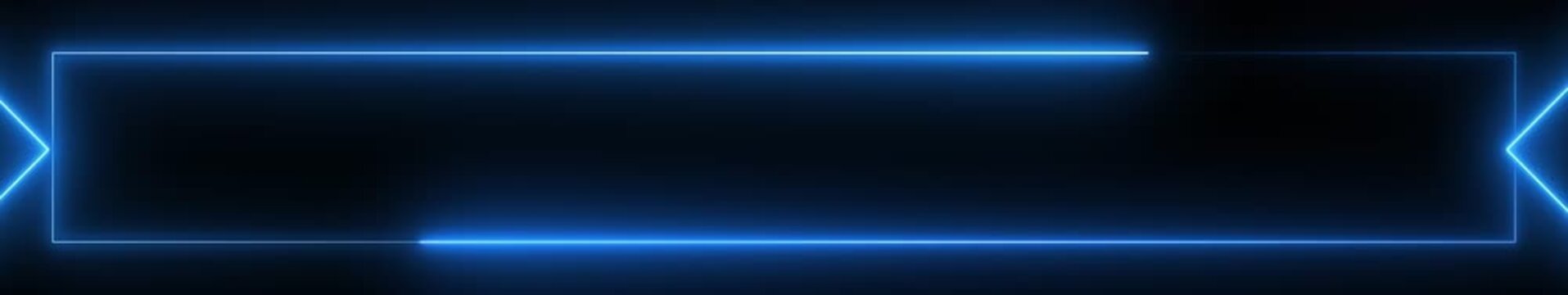 Neon blue  saber lines moving in ultrawide resolution, creating a vibrant futuristic light motion effect with glowing trails and smooth energy flow for stunning cinematic visuals in high-defi.
