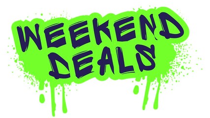 Weekend Deals promotional business Video in mp4 format