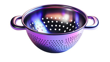 3D render of a colander