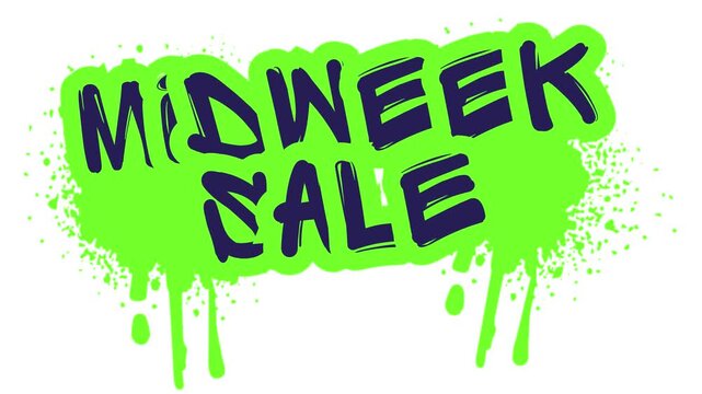Midweek Sale promotional business Video in mp4 format