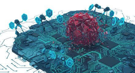 Cybersecurity Threat and Data Protection on Digital Circuit Board Network: Global Information Security Concept