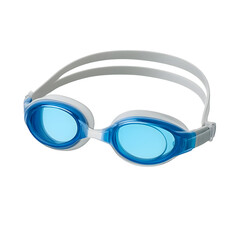 Swimming Goggles Isolated on White Background