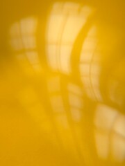 abstract light orange background with window shadows 