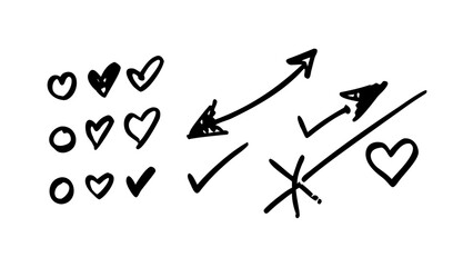 Abstract Arrow Fusion Design graphic symbol