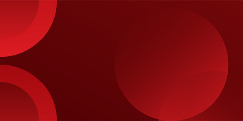 Red abstract background. Dynamic shapes composition simple art