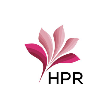 HPR Modern Pink Floral Logo Design on White Background, HPR Later Logo, Creative Nature-Inspired Logo Concept Isolated on White, 

HPR floral logo, HPR flower logo, HPR abstract flower, HPR pink petal