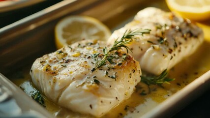 Fish Fillets with Lemon