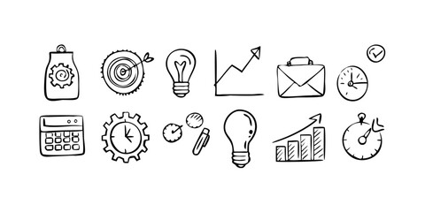 Stylized Bird Silhouette flying wings