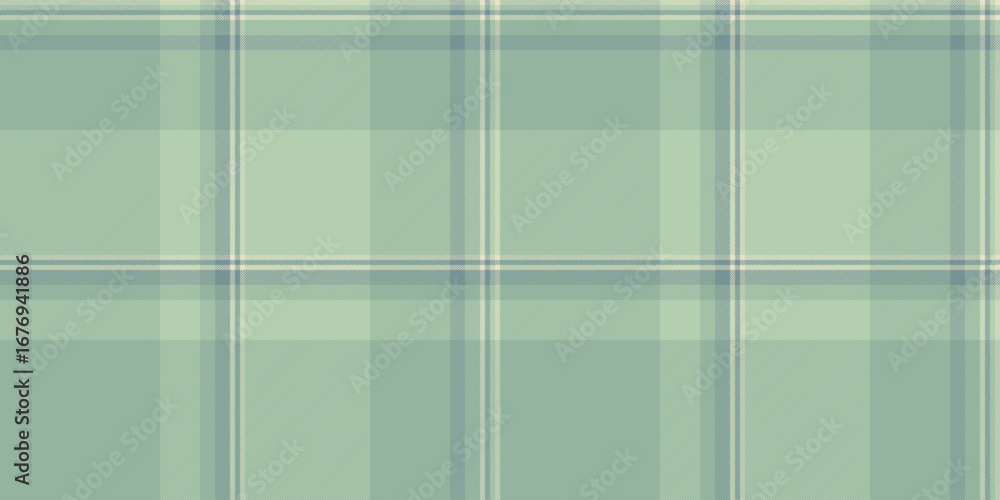 Poster calming green plaid pattern. seamless texture in muted tones. perfect for backgrounds, textiles, or 