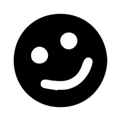 SMILE ICON VECTORS ILLUSTRATION SYMBOL DESIGN