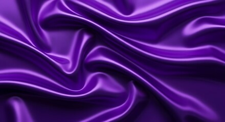 Obraz premium Purple Silk Fabric Texture.