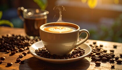 Coffee Morning Breakfast Cafe Drink