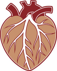 Modern healthcare and medical science abstract design with vibrant colors and clean typography