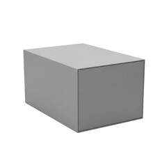 Gray Rectangular Box.