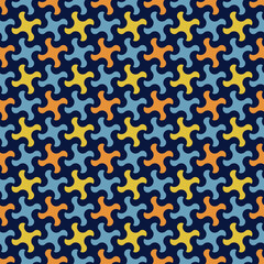 Elegant pattern abstract square shapes background. Modern fashion fabric design textile swatch women's dress men's shirt all over print block. Graphical illustration high resolution image.