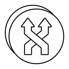 Map and Locations or navigation and Sign Vector LIne Icons Pack and illustrations