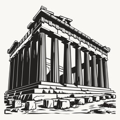 ancient greek temple