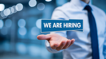 Open opportunity presented: We are hiring for your future career growth