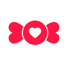 red hearts on white background