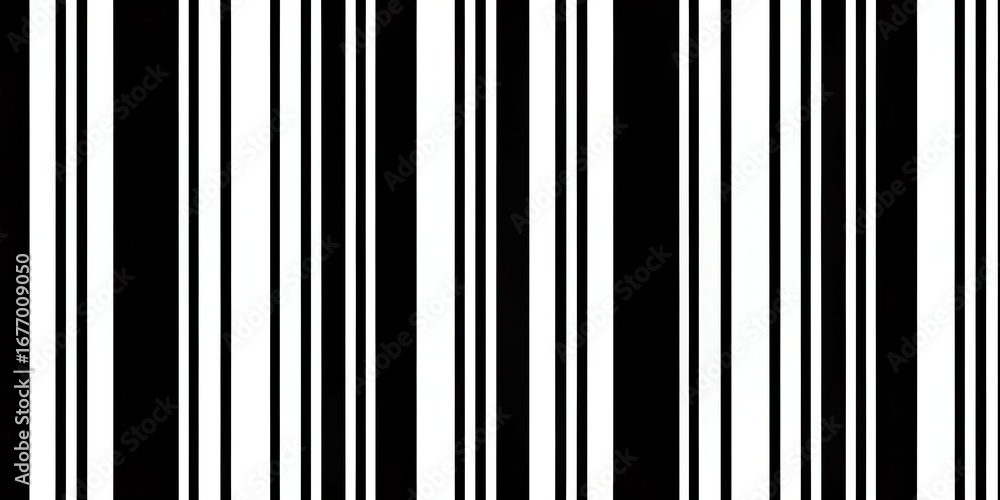 Aufkleber abstract vertical black and white stripes pattern creating a graphic visual texture background