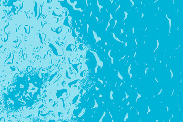 Abstract blue and light blue pattern resembling water ripples or waves