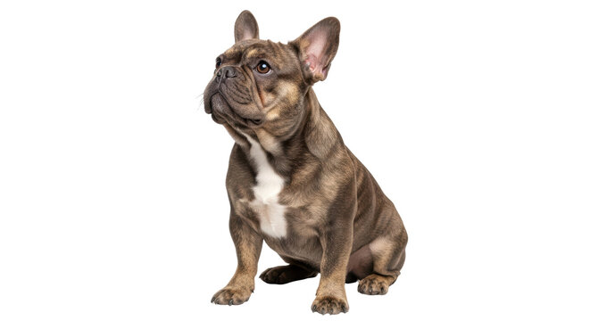 Isolated French Bulldog