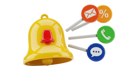Isolated Notification Bell
