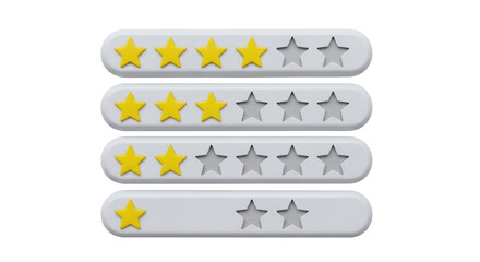 Isolated Rating Stars