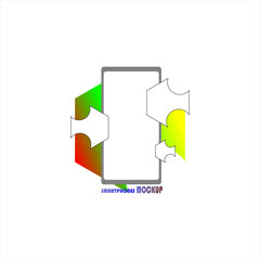 Gradient Colorful Letter S Illustration