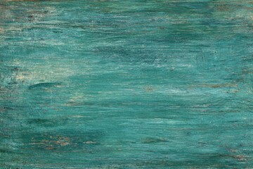 Textured teal wood plank background