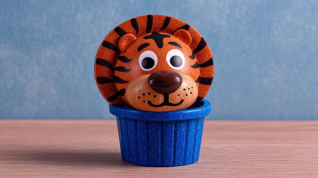 A sequence of shitposting, cute bucket, cartoon face, blue background, and plastic mate is provided as a list of items