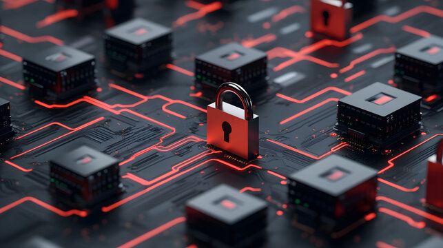 Cyber Security and Digital Data Protection Concept