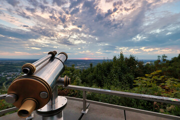view of a telescope